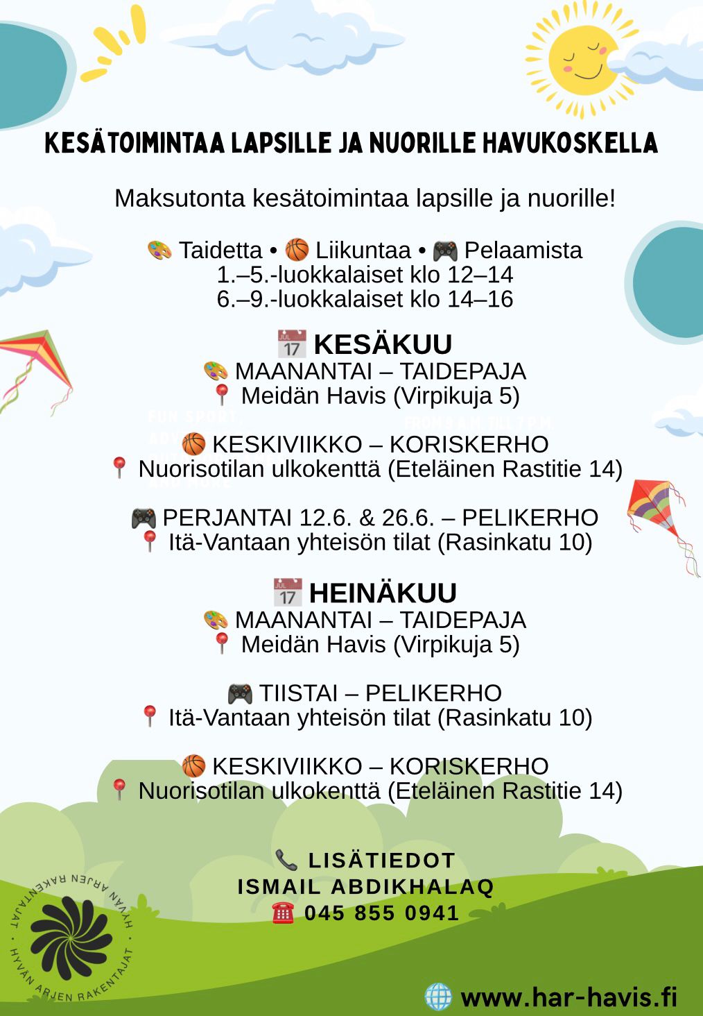 Koriskerho 1.-5.luokkalaiset